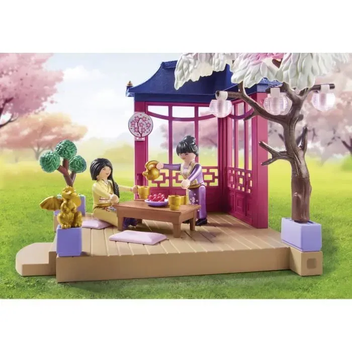 Playmobil 71762 Jardin Asiatique - Ensemble de Construction avec 2 Personnages et Pandas, 111 Pièces, Promo Pack, Pour Enfants Dès 4 Ans Playmobil 71762 Jardin Asiatique - Ensemble de Construction avec 2 Personnages et Pandas, 111 Pièces, Promo Pack, Pour Enfants Dès 4 Ans