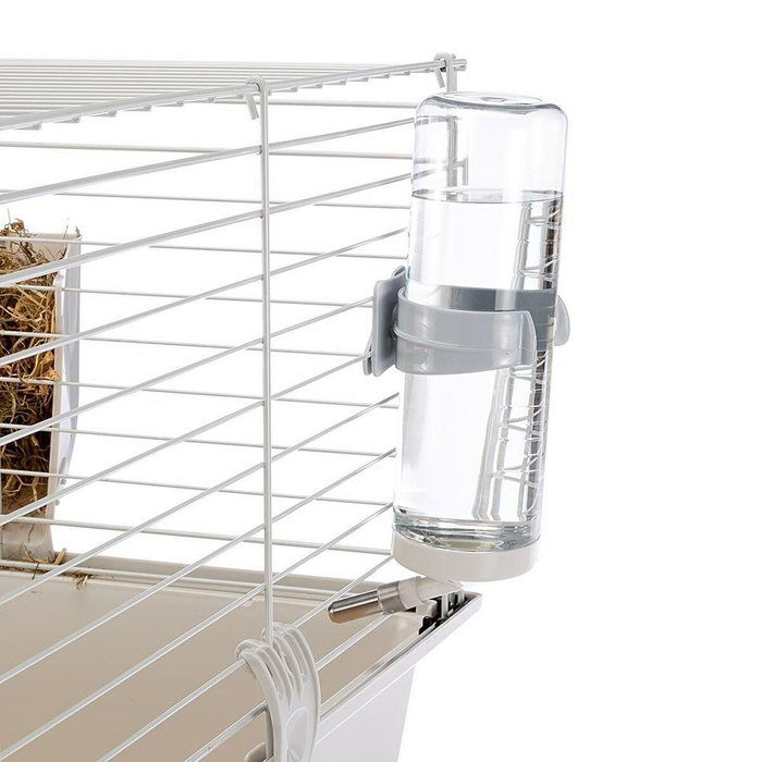 Ferplast Cage Cavie avec maisonnette, gamelle et abreuvoir