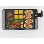Fagor Plancha Électrique FG0725, 2000 W, XXL, Plaque Anti-Adhésive, Thermostat Réglable, Noir - Cuisson Familiale Rapide et Saine