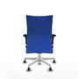 Piqueras Y Crespo Chaise Albacete confidente, mécanisme Synchro, bleu