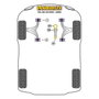 Powerflex EXHAUST SOPORTE CAT SECTION