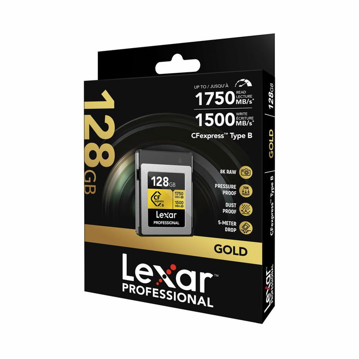 Carte Mémoire SD Lexar LCXEXPR128G-RNENG 128 GB