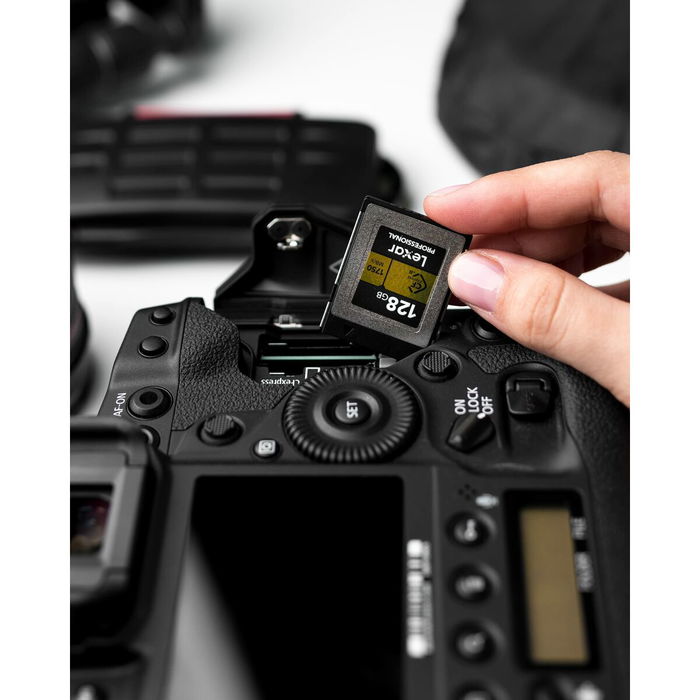 Carte Mémoire SD Lexar LCXEXPR128G-RNENG 128 GB