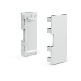 SC HERRAJES Panneaux Latéraux Droite + Gauche Argent Mat Pour Gola J