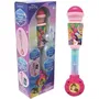 Lexibook Microphone Lumineux Princesses Disney avec Effets Sonores, Mélodies Intégrées et Connexion Audio