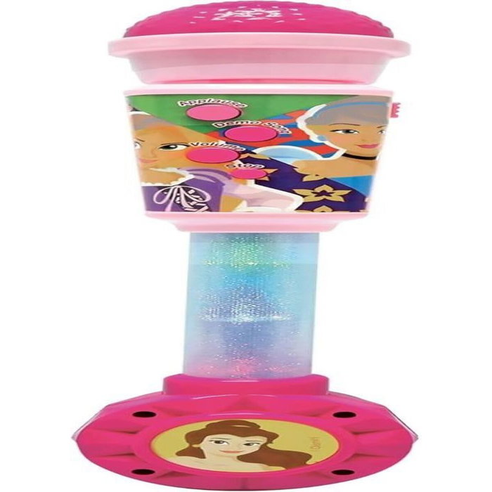 Lexibook Microphone Princesse Disney avec tube lumineux et enceinte Lexibook Microphone Princesse Disney avec tube lumineux et enceinte