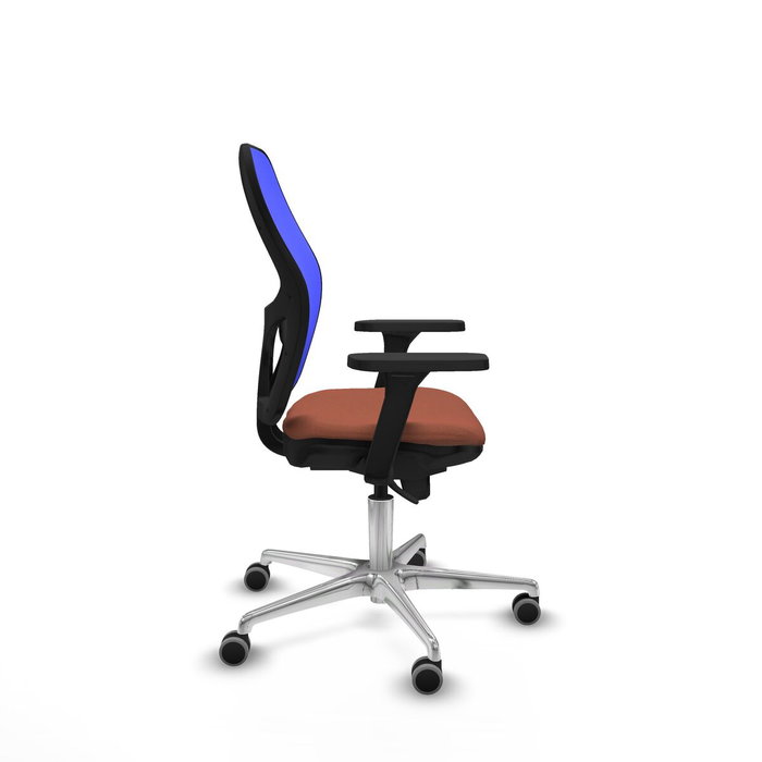 Piqueras y Crespo Chaise de Bureau 3D086G0 Bleu Marron