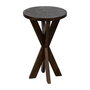 Petite Table d'Appoint Naturel 37 x 37 x 60 cm