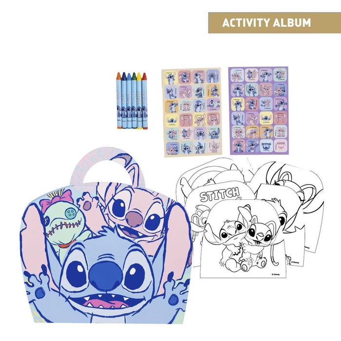Cerdá Kit de Dessin Stitch Bleu