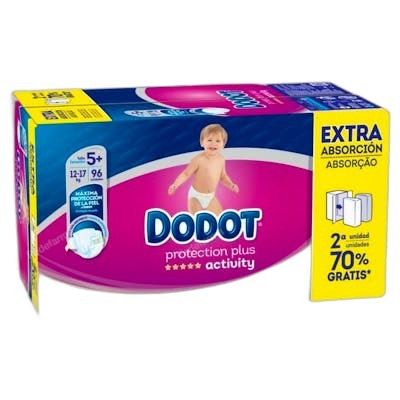 DODOT Activity Couches Taille 5, 96 unités DODOT Activity Couches Taille 5, 96 unités