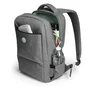 Port Designs Sac à dos pour ordinateur portable 15.6 pouces ECO YOSEMITE 18 litres compact léger en matériaux recyclés - Gris