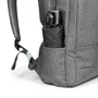 Port Designs Sac à dos pour ordinateur portable 15.6 pouces ECO YOSEMITE 18 litres compact léger en matériaux recyclés - Gris