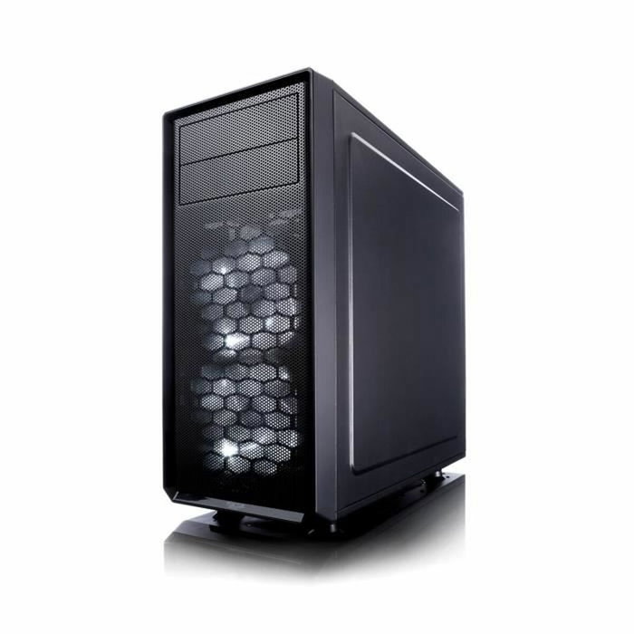 Fractal Design Focus G - Boîtier Moyen Tour Noir - Verre Trempé