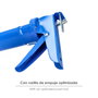 WOLFPACK LINEA PROFESIONAL Pistola Silicona Azul Basic