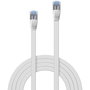 Lindy Câble réseau RJ45 plat Cat.6A U/FTP 2m, blindé, contacts dorés, pour installations en espaces restreints