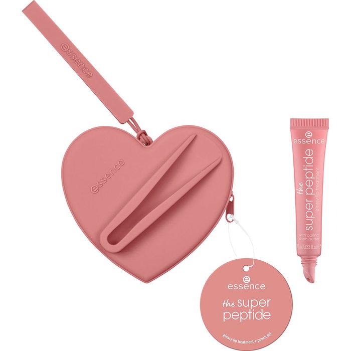 Essence Soin pour les lèvres Super Peptide + Porte-monnaie édition limitée n° 03, 10 ml