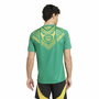 T-shirt de foot Adidas Jamaica 2024 Pre Match Vert