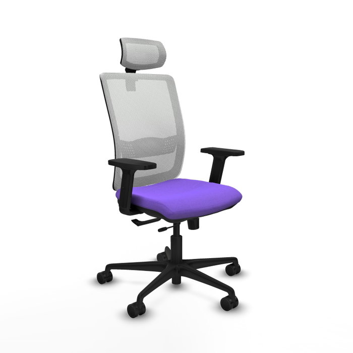 Piqueras Y Crespo Chaise de bureau Haches, Lila et Blanc Piqueras Y Crespo Chaise de bureau Haches, Lila et Blanc
