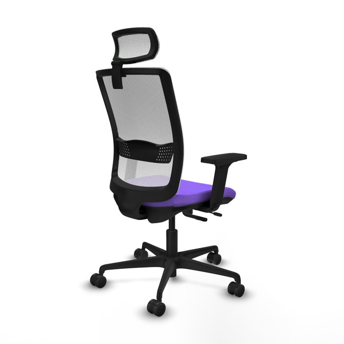 Piqueras Y Crespo Chaise de bureau Haches, Lila et Blanc Piqueras Y Crespo Chaise de bureau Haches, Lila et Blanc