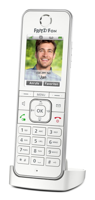 AVM Fritz!Fon C6 IP-Telephone sans fil blanc AVM Fritz!Fon C6 IP-Telephone sans fil blanc