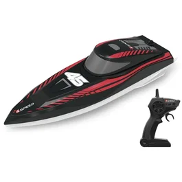 Silverlit - Bateau Radiocommandé 4SPEED Nitro Wave - Échelle 1/18 - 2,4 GHz - Vitesse 6 km/h - Avec Effets LED - Batterie Rechargeable - À Partir de 5 Ans