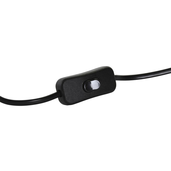 Lampe de bureau DKD Home Decor 25W Noir Doré Homme 220 V Moderne (16 x 10,5 x 25 cm) (2 Unités)