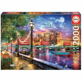 Educa Puzzle Londres au coucher du soleil 2000 pièces