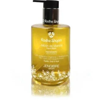 Radhe Shyam Savon Liquide Mains Gingembre avec Distributeur 300Ml Radhe Shyam Savon Liquide Mains Gingembre avec Distributeur 300Ml