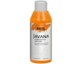 Kreul Peinture textile translucide orange JAVANA TEX 250ml