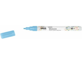 Kreul LACK MARKER Marqueur à encre brillante bleu clair pointe fine 1-2 mm