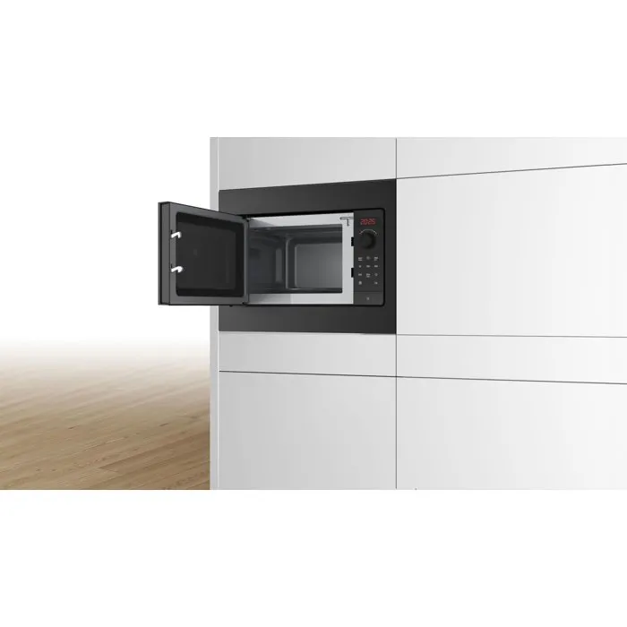 Bosch Serie 2 BFL523MB4 Micro-ondes encastrable 38 cm Noir Bosch Serie 2 BFL523MB4 Micro-ondes encastrable 38 cm Noir