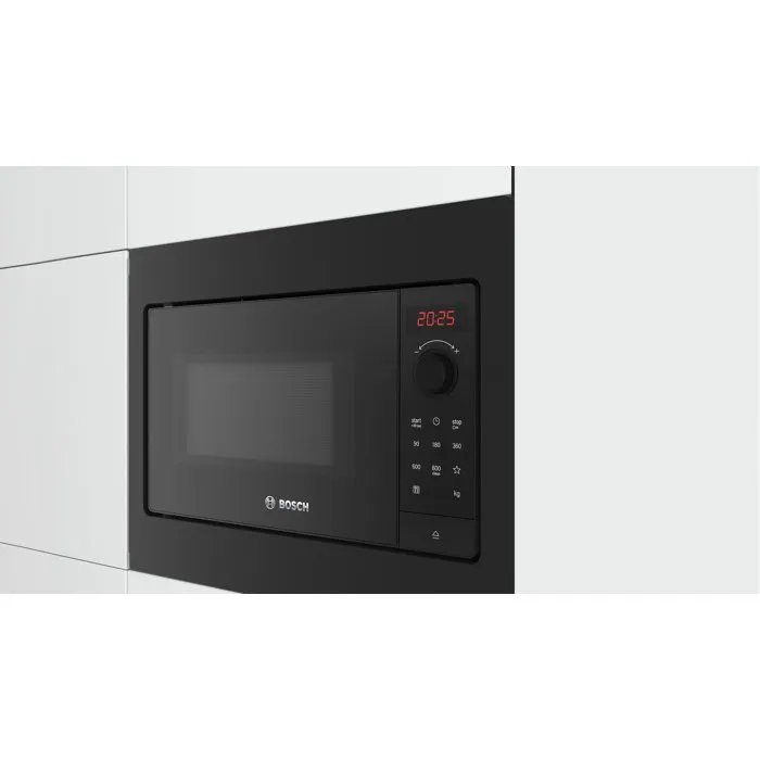 Bosch Serie 2 BFL523MB4 Micro-ondes encastrable 38 cm Noir Bosch Serie 2 BFL523MB4 Micro-ondes encastrable 38 cm Noir