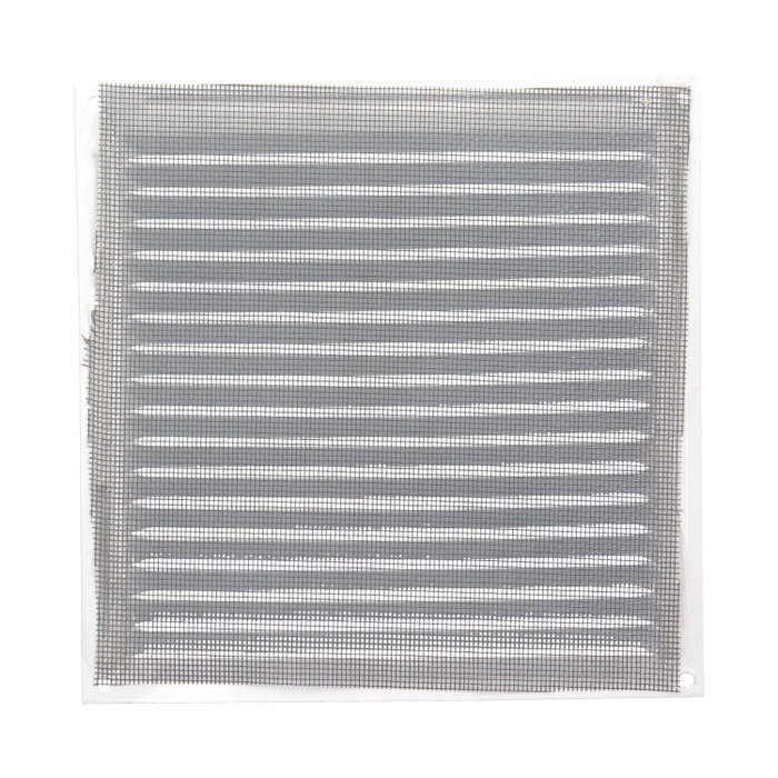 WOLFPACK LINEA PROFESIONAL Grille de ventilation en aluminium blanc avec moustiquera 200 x 200 mm