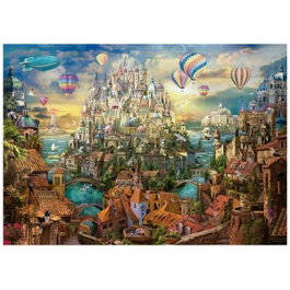 EDUCA Puzzle 2000 pièces Cité des Rêves