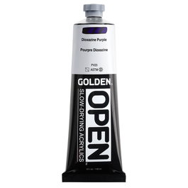 Golden Púrpura Dioxazina Acrylique OPEN 148 ml