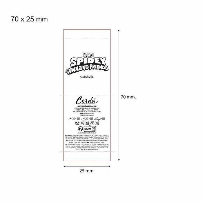 Chaussons Spidey Rouge