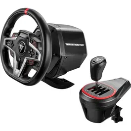 Thrustmaster Levier de vitesses TH8S TS-8H SHIFTER - Noir et Rouge - pour simulateur de conduite