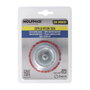 WOLFPACK LINEA PROFESIONAL Brosse en nylon coupelle Ø 75 mm tige 1/4 de pouce