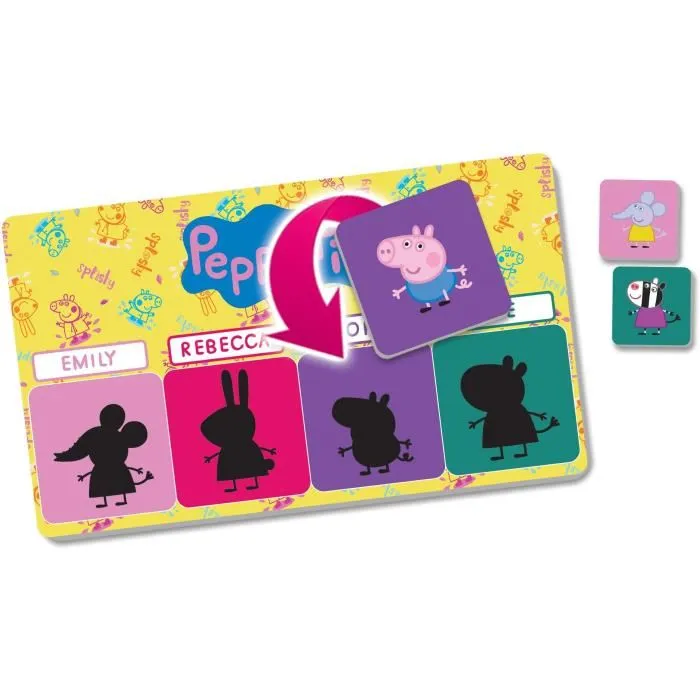Lisciani Collection de jeux éducatifs Peppa Pig - Jeux d'encastrement autocorrectifs pour développer logique, mémoire, attention et imagination Lisciani Collection de jeux éducatifs Peppa Pig - Jeux d'encastrement autocorrectifs pour développer logique, mémoire, attention et imagination