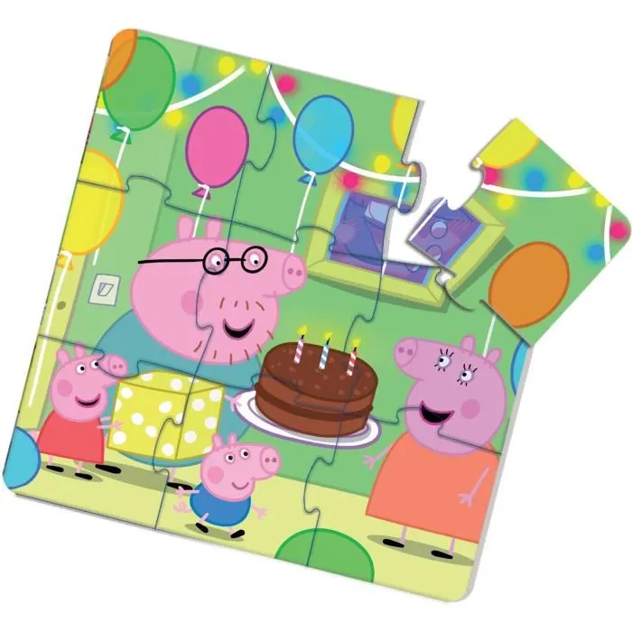 Lisciani Collection de jeux éducatifs Peppa Pig - Jeux d'encastrement autocorrectifs pour développer logique, mémoire, attention et imagination Lisciani Collection de jeux éducatifs Peppa Pig - Jeux d'encastrement autocorrectifs pour développer logique, mémoire, attention et imagination