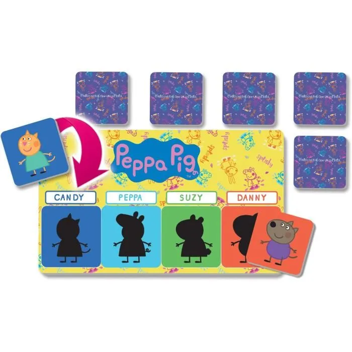 Lisciani Collection de jeux éducatifs Peppa Pig - Jeux d'encastrement autocorrectifs pour développer logique, mémoire, attention et imagination Lisciani Collection de jeux éducatifs Peppa Pig - Jeux d'encastrement autocorrectifs pour développer logique, mémoire, attention et imagination
