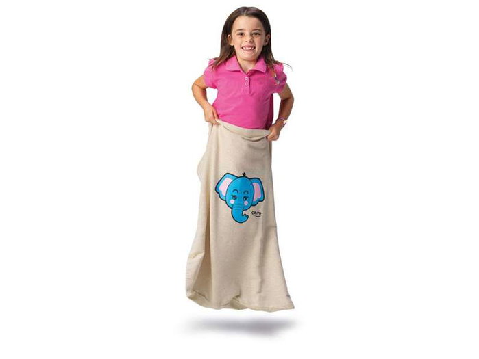 Cayro - Jeu de sacs de saut Jumping Bags, sac de boxe gonflable pour enfants - 4 sacs inclus (70x55 cm) - Version multilingue Cayro - Jeu de sacs de saut Jumping Bags, sac de boxe gonflable pour enfants - 4 sacs inclus (70x55 cm) - Version multilingue