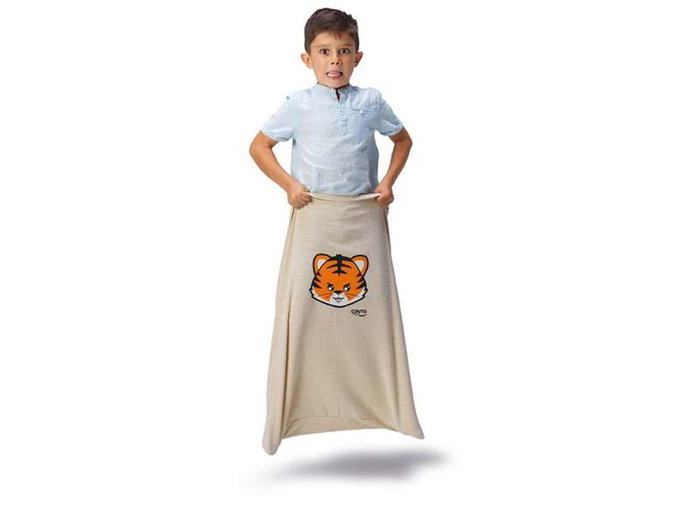Cayro - Jeu de sacs de saut Jumping Bags, sac de boxe gonflable pour enfants - 4 sacs inclus (70x55 cm) - Version multilingue Cayro - Jeu de sacs de saut Jumping Bags, sac de boxe gonflable pour enfants - 4 sacs inclus (70x55 cm) - Version multilingue