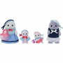 Sylvanian Families Famille Phoque - 4 Personnages et Accessoires de Plage