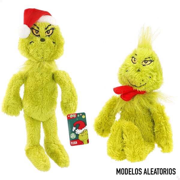 Color Baby Peluche El Grinch 30 Cm avec Bonnet et Écharpe