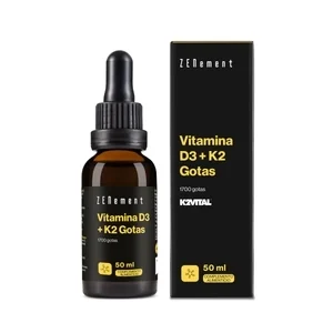 ZENEMENT Vitamine D3 + K2 Gouttes K2Vital 50ml ZENEMENT Vitamine D3 + K2 Gouttes K2Vital 50ml