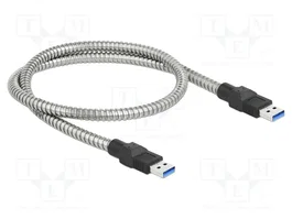 DELOCK Câble USB A vers USB A argent 0,5m