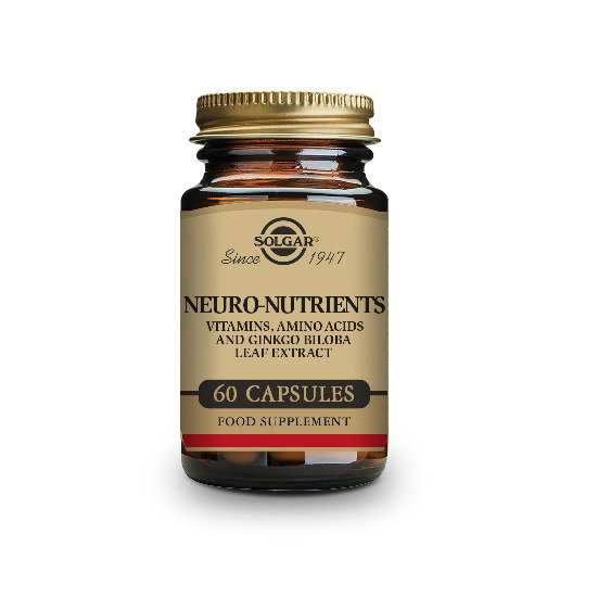 Solgar Neuro Nutrients 60 Capsules Végétales