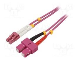 GOOBAY Patch cord en fibre optique OM4 LC/UPC-SC/UPC 3m