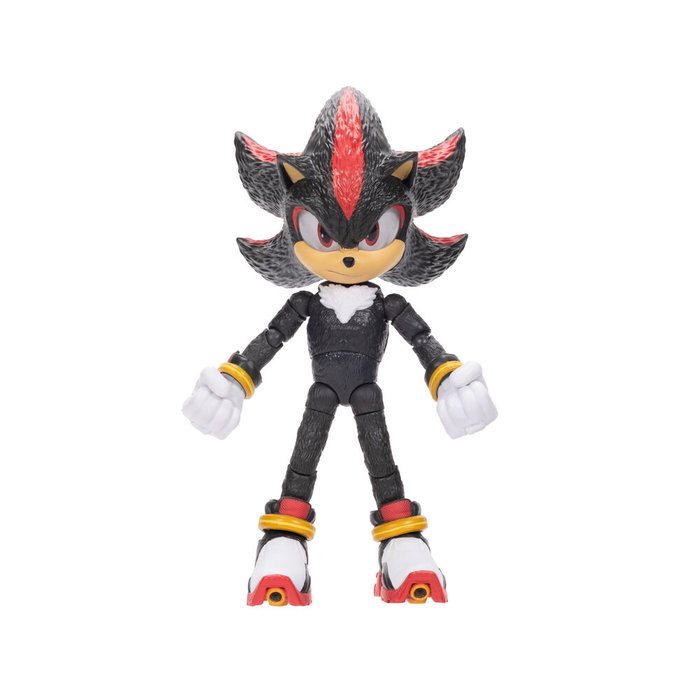 JAKKS PACIFIC - Figurine articulée Shadow (Sonic) 3 - 12.5 cm - en vinyle JAKKS PACIFIC - Figurine articulée Shadow (Sonic) 3 - 12.5 cm - en vinyle